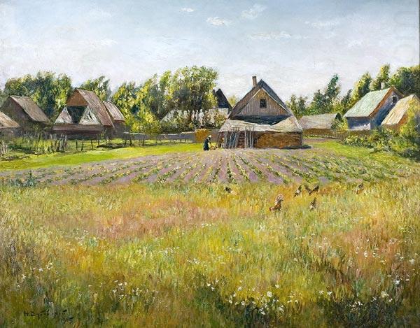 Rural landscape, Nikolay Nikanorovich Dubovskoy